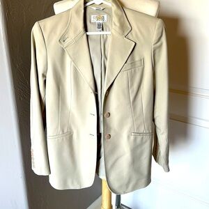 Talbots Khaki Blazer - Size 4
